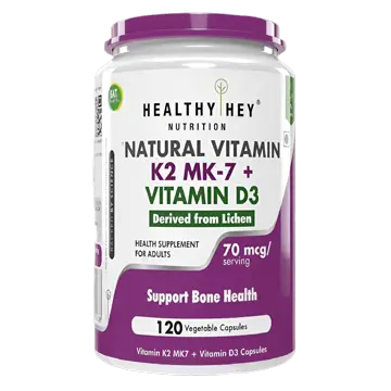 Natural Vitamin K2 MK7 Vitamin D3 Healthyhey